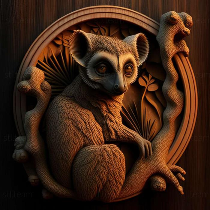 3D model Pachylemur (STL)